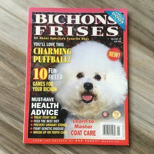 Vintage Bichon Frise Magazine Dog Fancy